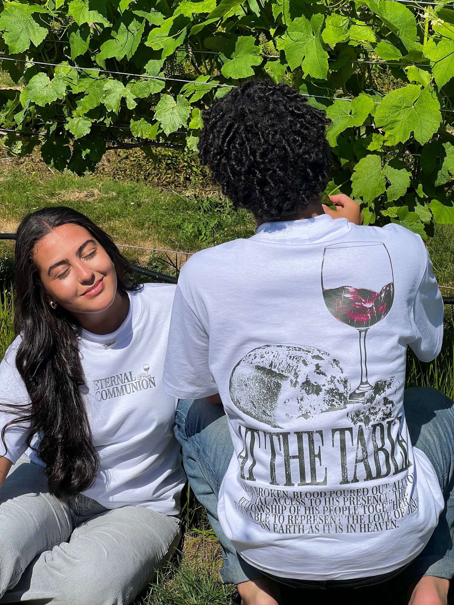 AT THE TABLE T-SHIRT